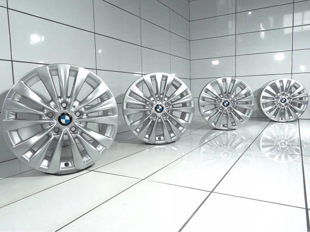 4x Alufelge 16 Zoll 7.0" 5x112 52ET Silber 6855084 BMW F22 F45 1 F40 F46 FEL1040931903ti