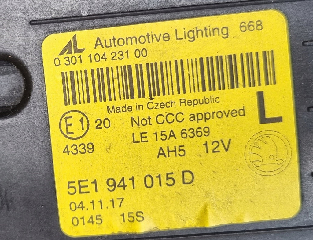 Frontscheinwerfer Skoda Octavia III 5E1941015D Full LED Links Headlight SCH4355097083dc