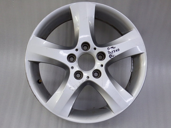 1x Alufelge 17 Zoll 7.5" 5x120 47ET 6775623 BMW 1 E81 E87 Rim Wheel FEL4775274512tw