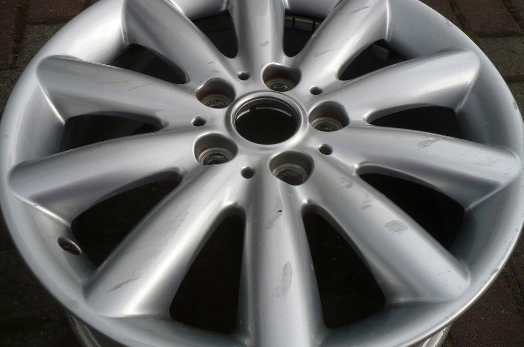 1x Alufelge 17 Zoll 7.0" 5x112 54ET Glanz Silber Mini F57 F56 F55 Rim Wheel