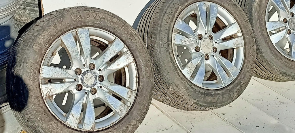 4x Alufelge 16 Zoll 8.0" 5x112 46ET A2124010202 Mercedes-Benz W204 Rim Wheel FEL9965680997fx