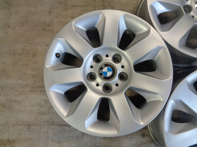4x Alufelge 16 Zoll 7.0" 5x120 20ET Glanz Silber 6758774 BMW E39 E60 E61 FEL2226845060on