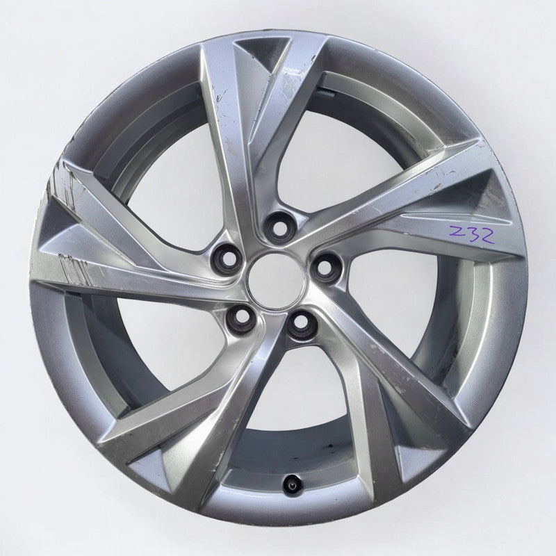 1x Alufelge 18 Zoll 8.0" 5x112 40ET Glanz Silber 8W0601025EJ Audi A5 Rim Wheel