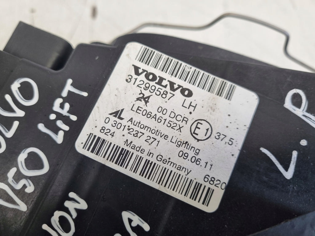 Frontscheinwerfer Volvo S40 II 31299587 0301237271 Xenon Links Headlight SCH1513597504rc