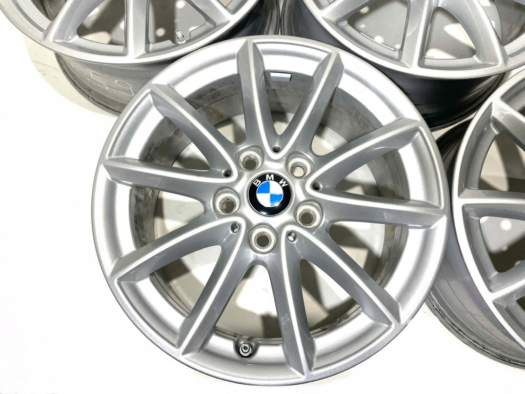 4x Alufelge 16 Zoll 7.0" 5x112 52ET Glanz Silber 6855080 BMW F45 F46 Rim Wheel FEL8672046800nv