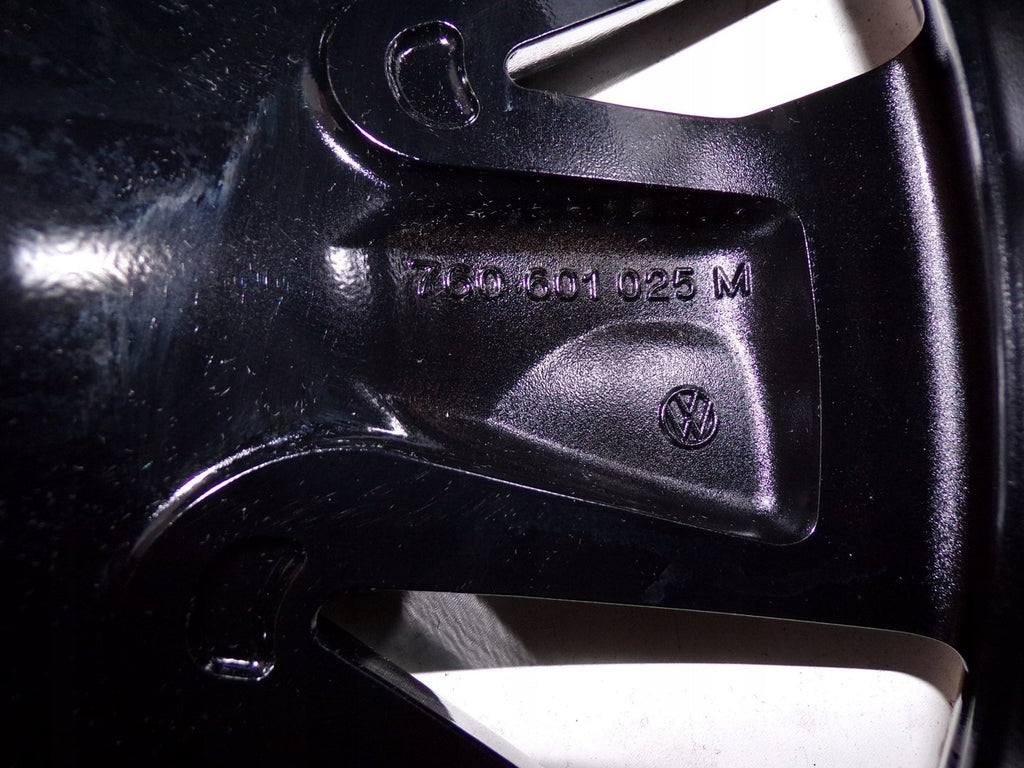 4x Alufelge 18 Zoll 8.0" 5x112 25ET Glanz Schwarz 760601025M Audi Q7 Touareg FEL2572479853fz