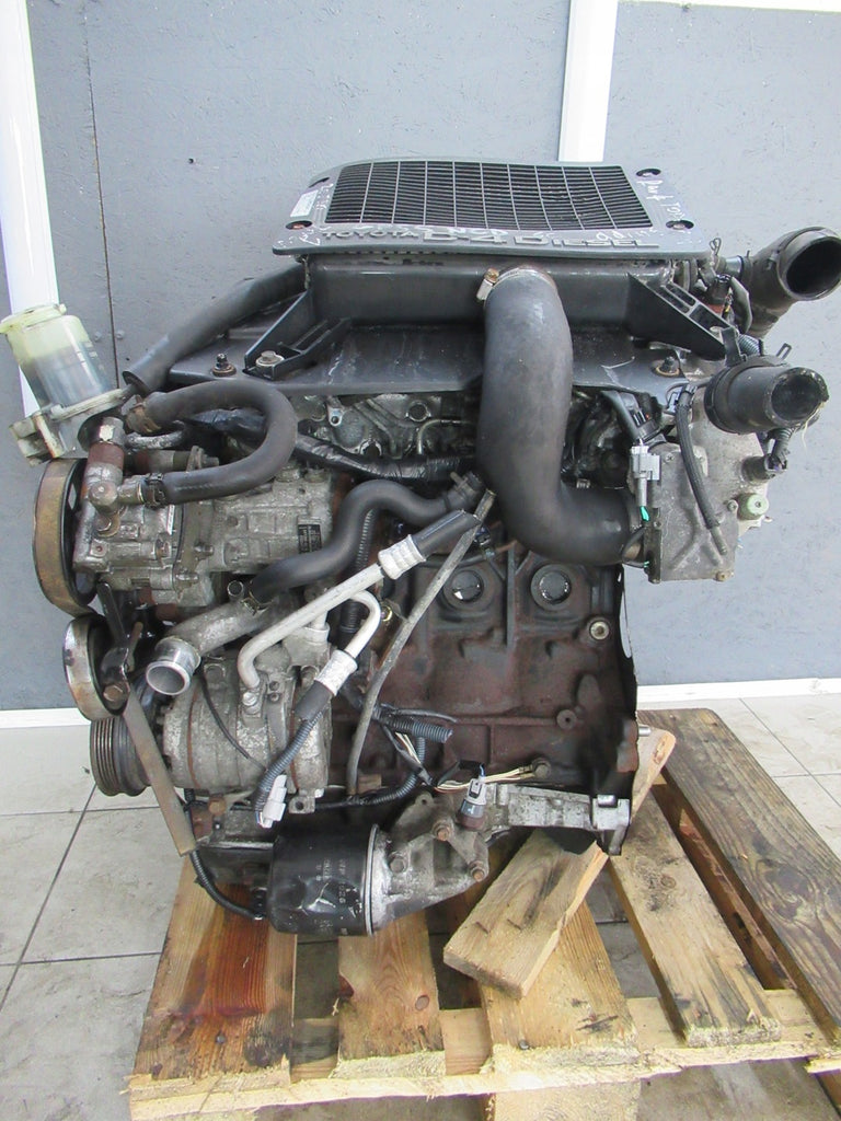Motor Toyota I 1CD-FTV 2.0 116PS 217TKm 2000 Diesel Engine Komplett