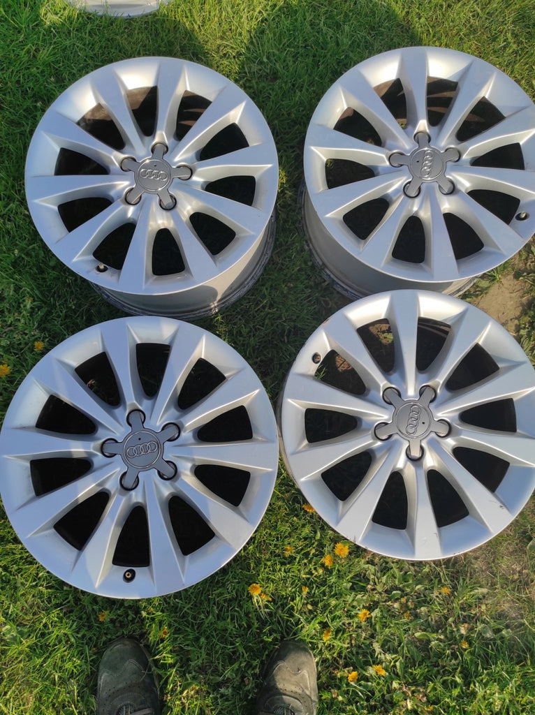 4x Alufelge 17 Zoll 8.0" 5x112 39ET Glanz 4G0601025BH Audi A6 C7 Rim Wheel FEL2899049897qt