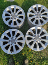Laden Sie das Bild in den Galerie-Viewer, 4x Alufelge 17 Zoll 8.0" 5x112 39ET Glanz 4G0601025BH Audi A6 C7 Rim Wheel FEL2899049897qt