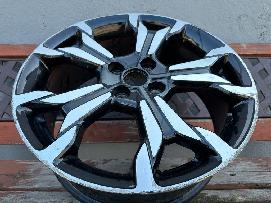 1x Alufelge 18 Zoll 7.0" 4x108 42 5ET Glanz Schwarz J1BC-1007-E1A Ford Ecosport