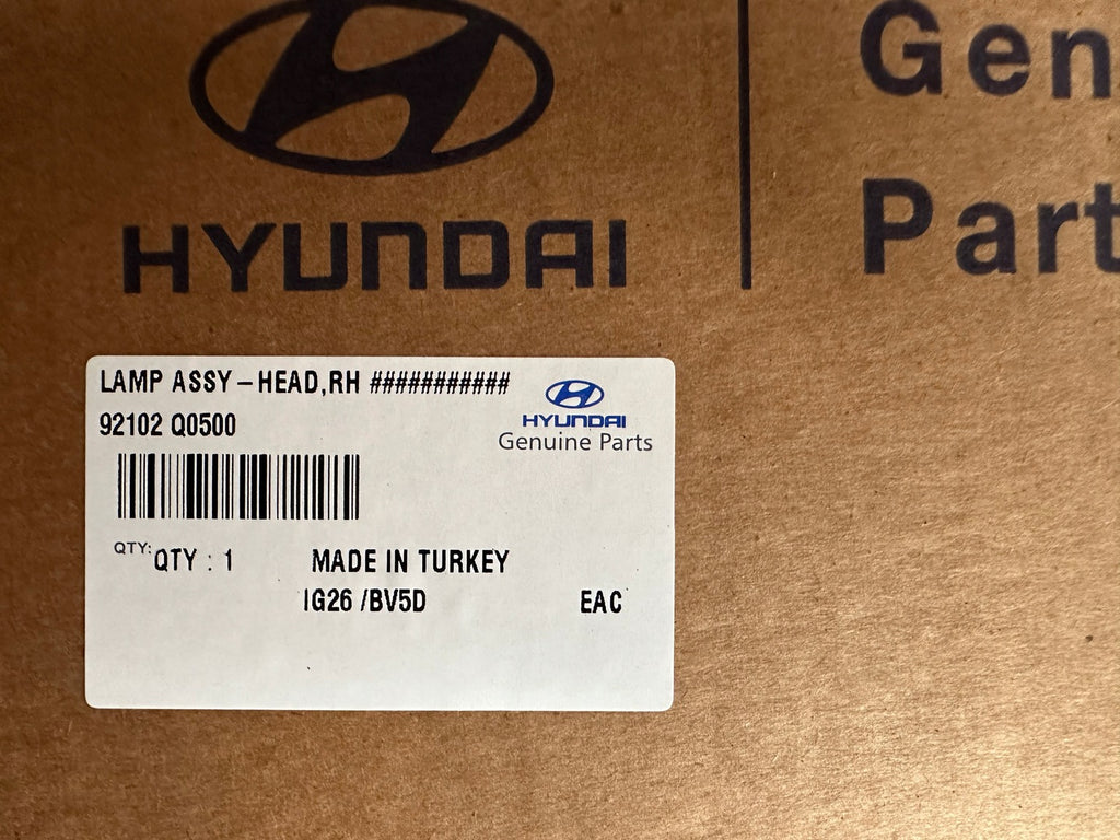 Frontscheinwerfer Hyundai Bayon 92101Q0500 92102Q0500 Rechts oder Links