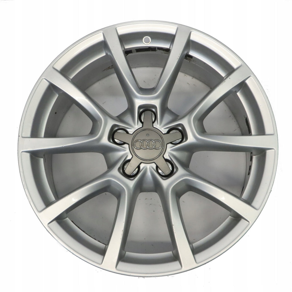 1x Alufelge 18 Zoll 8.0" 5x112 39ET Glanz Silber 8R0601025 Audi Q5 Rim Wheel FEL3068547849ra