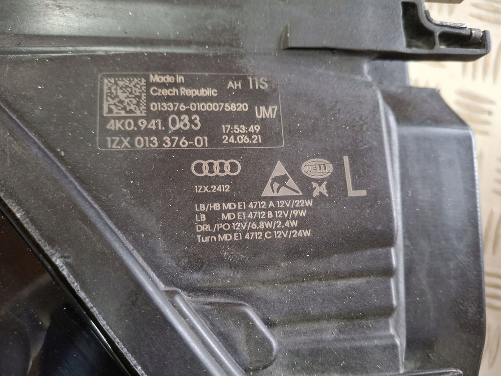 Frontscheinwerfer Audi A6 C8 4K0941033- Full LED Links Scheinwerfer Headlight