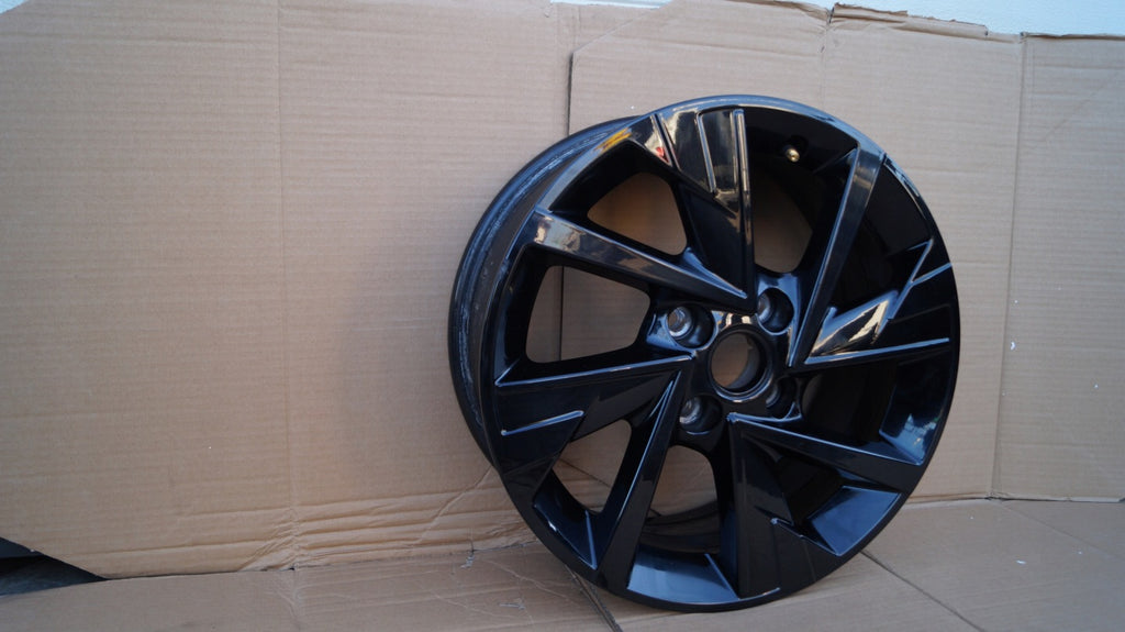 1x Alufelge 16 Zoll 6.5" 4x100 38ET Schwarz OP516009 Opel Corsa Rim Wheel FEL1153661950le