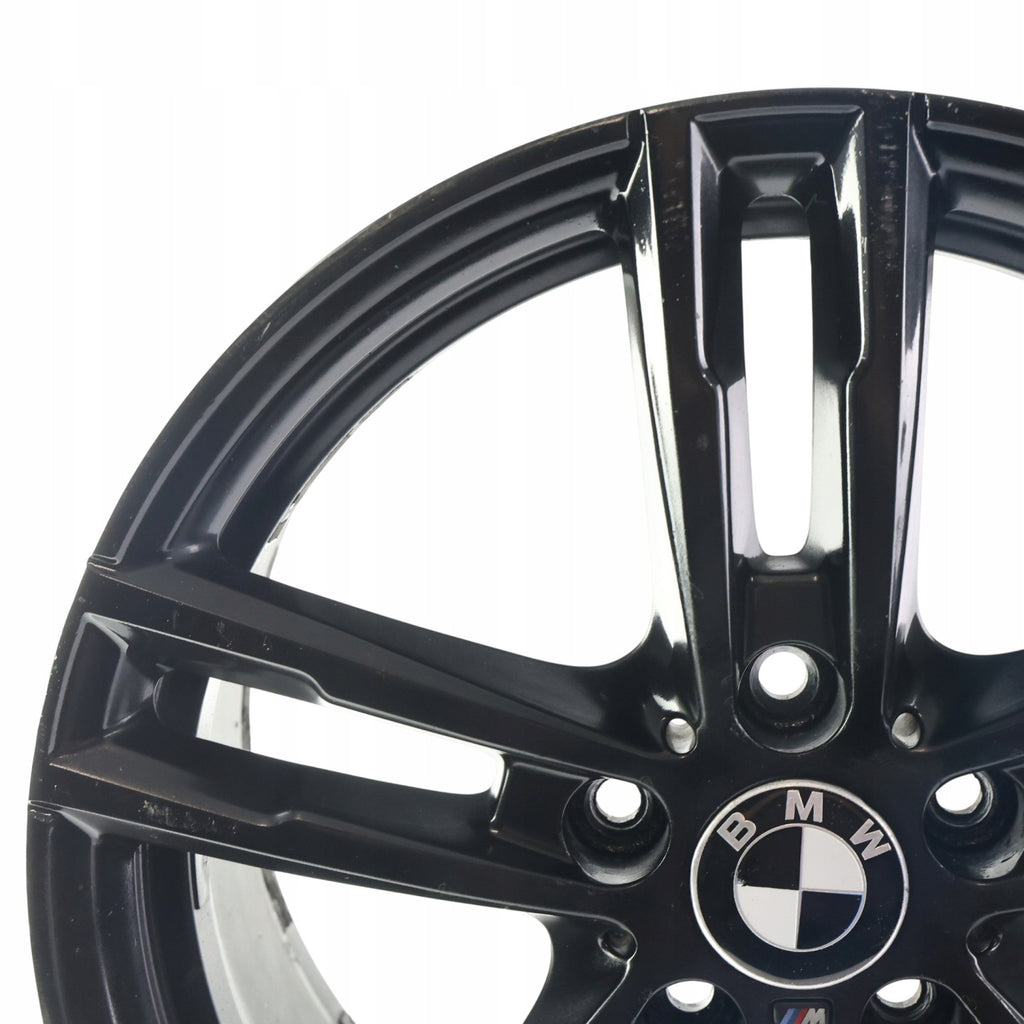 1x Alufelge 18 Zoll 8.0" 5x120 52ET Glanz Schwarz 8074186 8009703 BMW 1 F21 F20 FEL7880700650xc