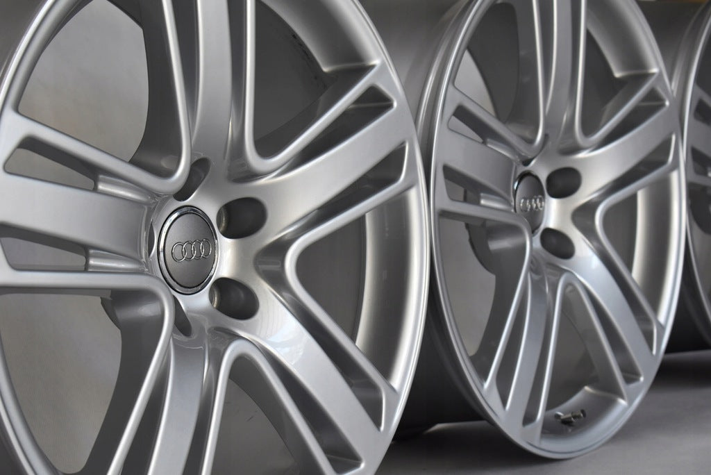 4x Alufelge 19 Zoll 8.0" 5x112 26ET Glanz Silber 8T0601025AJ Audi A5 Rim Wheel FEL8151496114vg