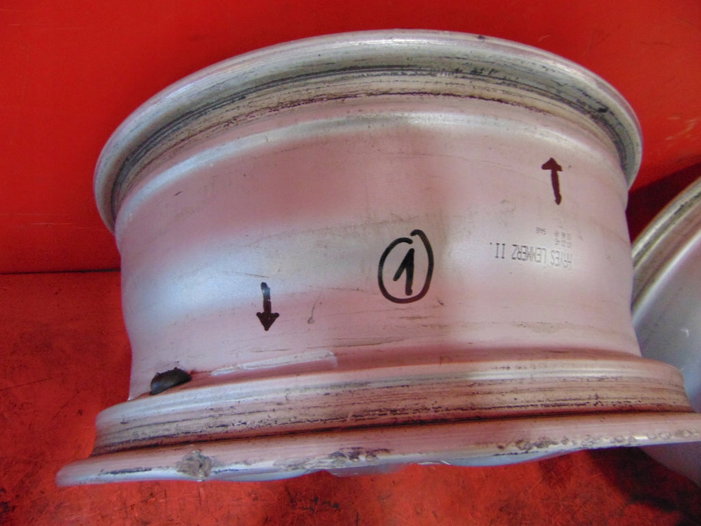 4x Alufelge 16 Zoll 7.0" 5x114.3 47ET Glanz Silber 403000035R Renault Laguna Iii