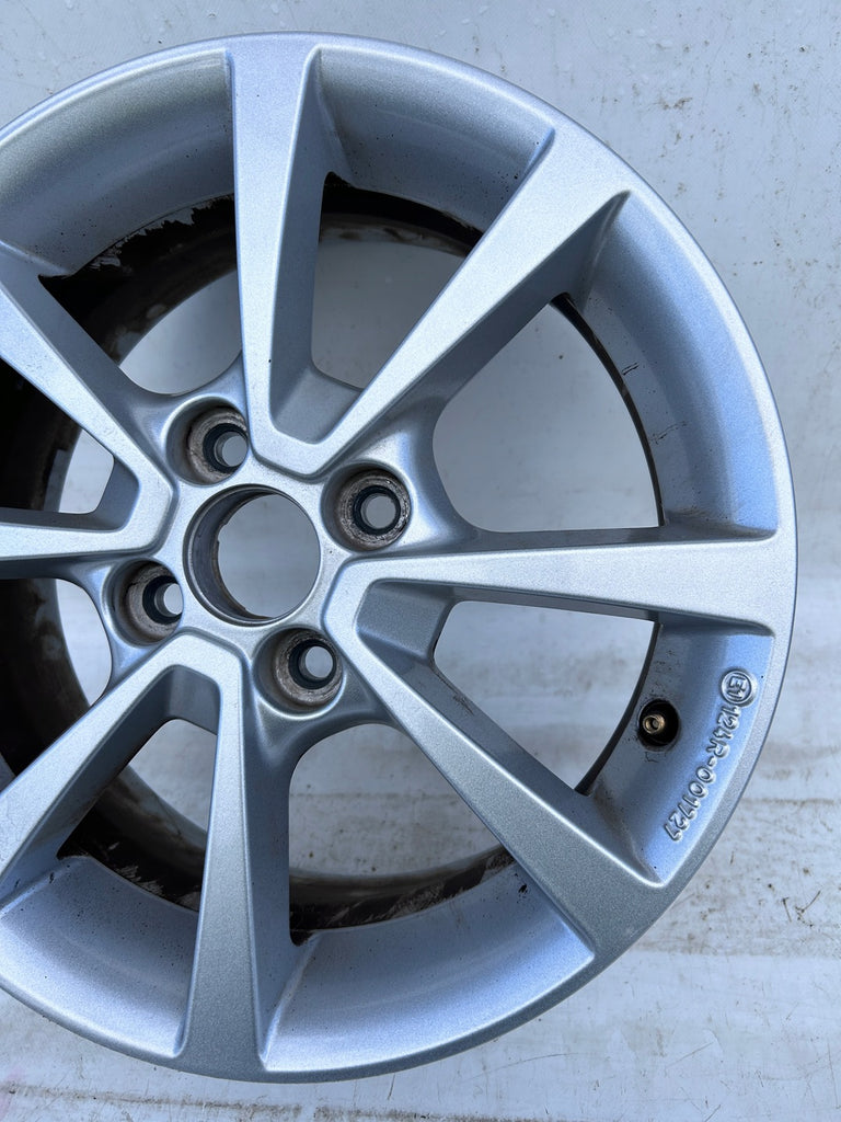 1x Alufelge 15 Zoll 6.0" 4x100 48ET Silber K7400ADE05 Hyundai I10 Rim Wheel