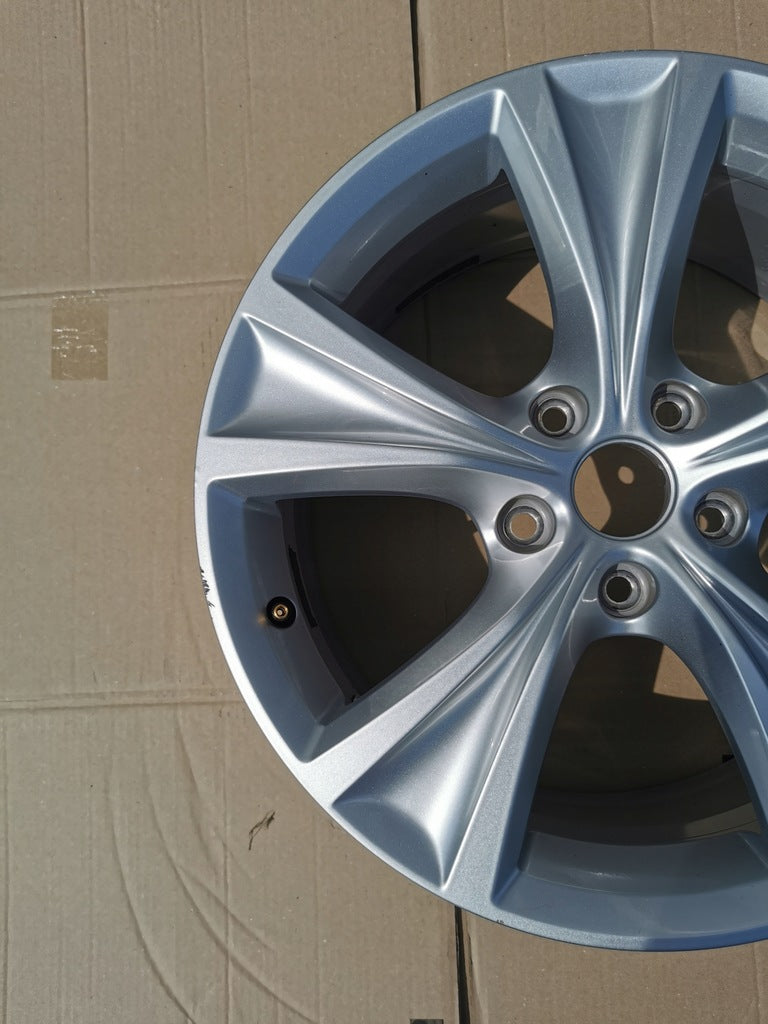 1x Alufelge 17 Zoll 7.5" 5x112 46ET Glanz Silber 5FA601025C Seat Leon Rim Wheel FEL4623532659ib