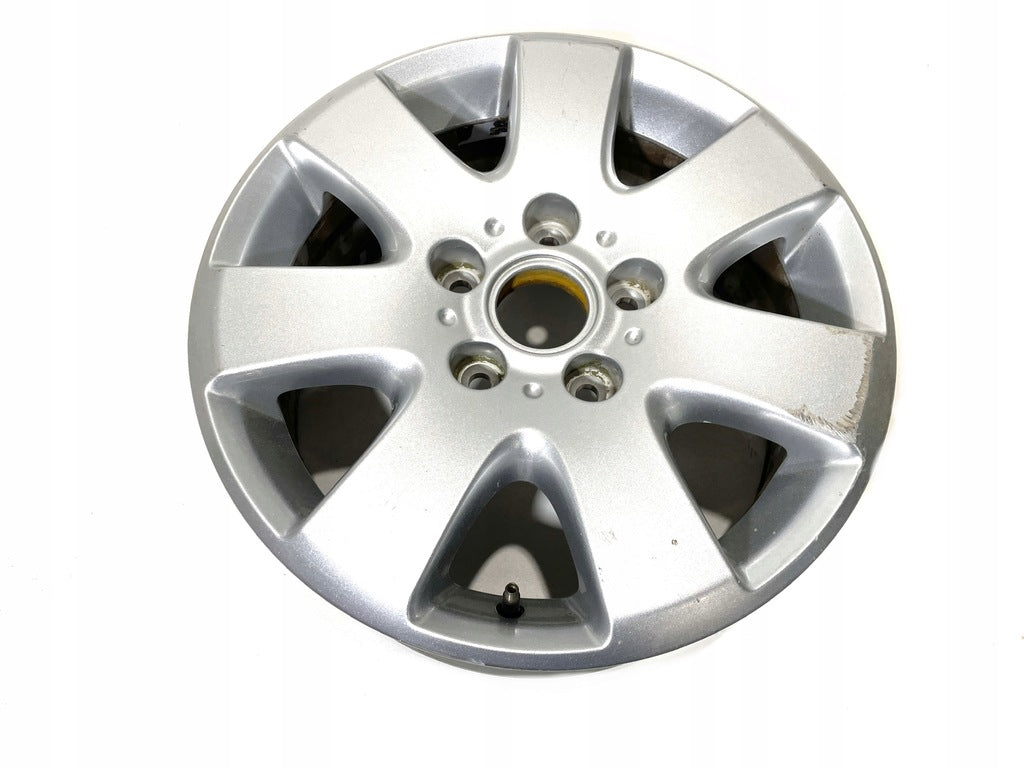 1x Alufelge 16 Zoll 6.5" 5x120 51ET Glanz Silber 7H0601025E VW Amarok Rim Wheel FEL6486965680rp