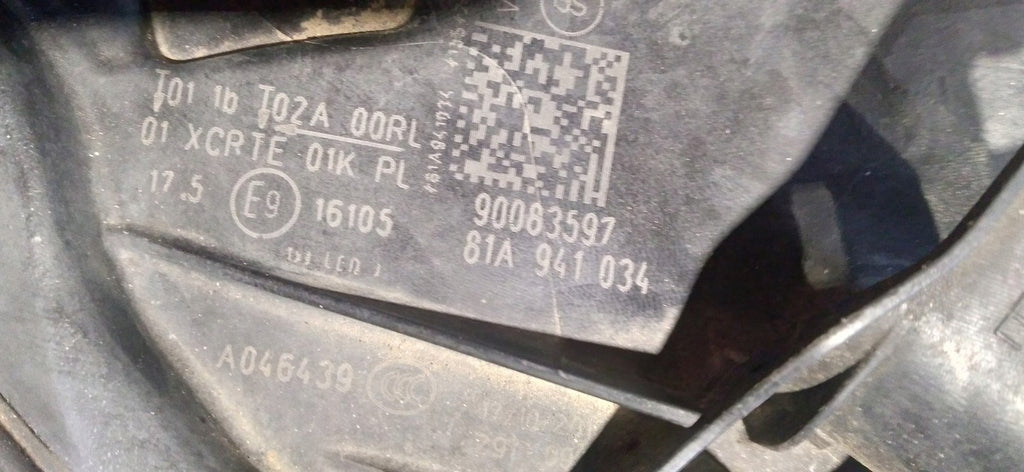 Frontscheinwerfer Audi Q2 81A941033 81A941034 Ein Stück (Rechts oder Links) SCH2694476076ti