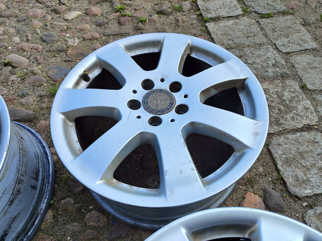 4x Alufelge 17 Zoll 7.5" 5x112 58ET Silber A2514011002 Mercedes-Benz Vito W251 FEL7232632105hu