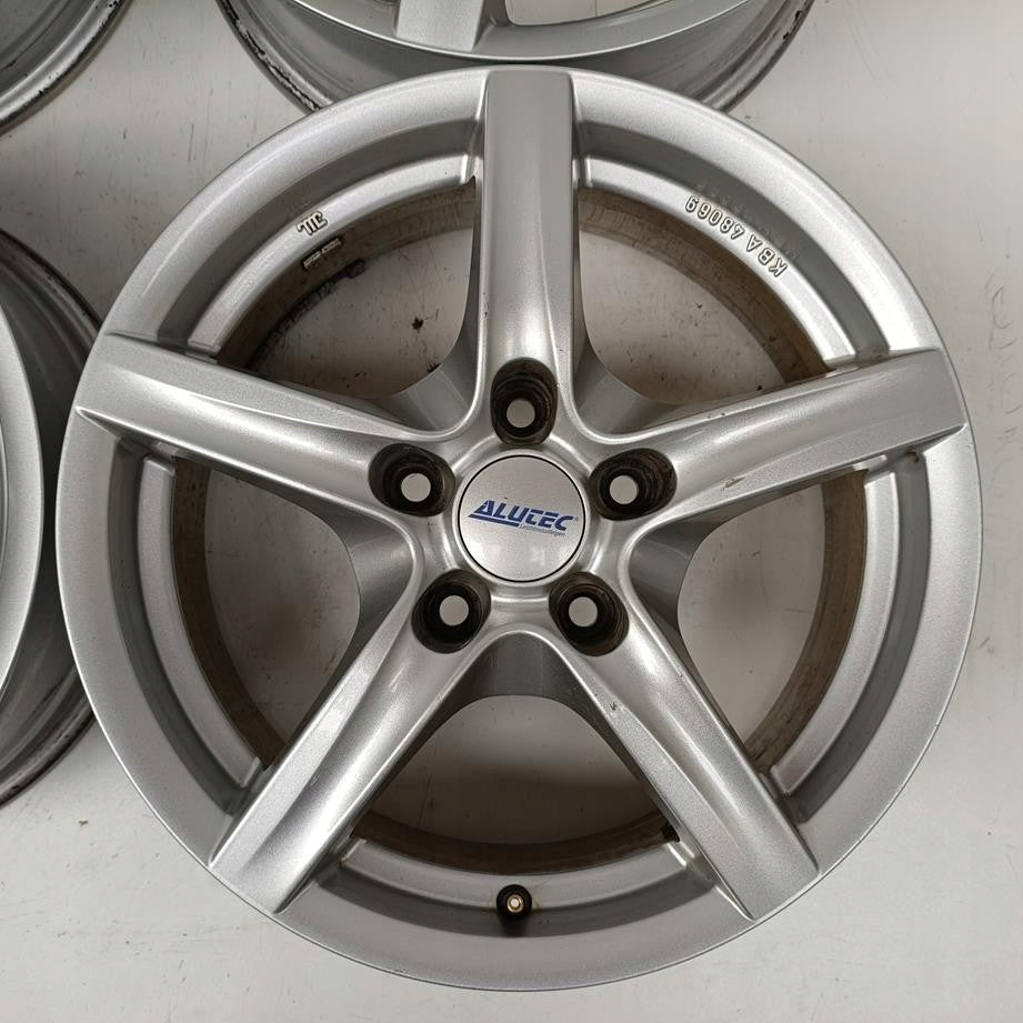 4x Alufelge 16 Zoll 6.5" 5x114.3 39ET Nissan Qashqai I Pulsar Rim Wheel FEL1055754088vk