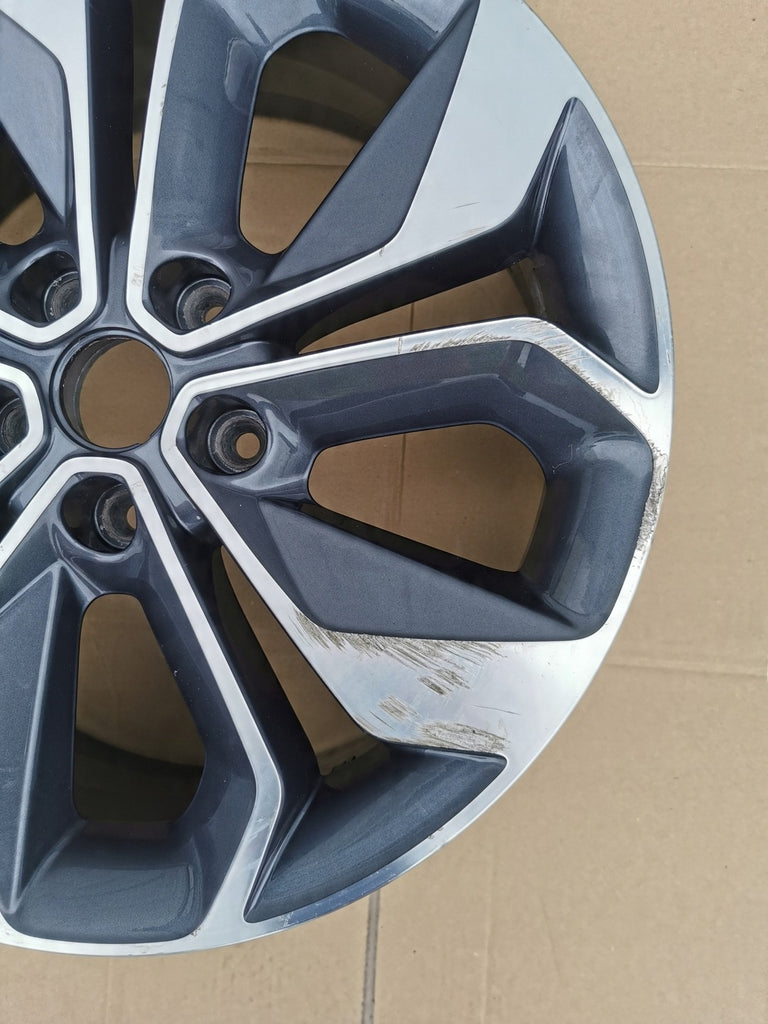 1x Alufelge 18 Zoll 7.5" 5x114.3 46ET Glanz Graphit 403006336R Mg Gt Megane Iv