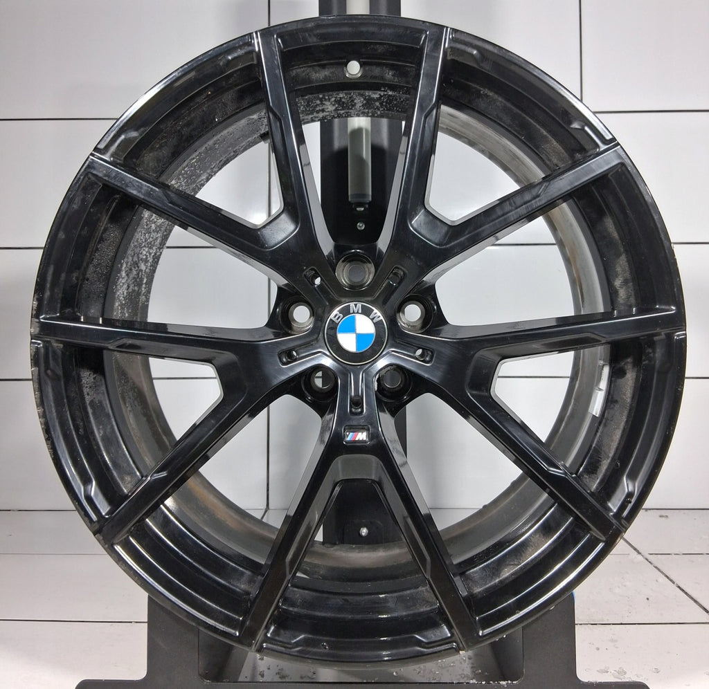 1x Alufelge 20 Zoll 8.0" 5x112 26ET Glanz Schwarz 8097240 BMW G14 G15 Rim Wheel FEL1267341788ch