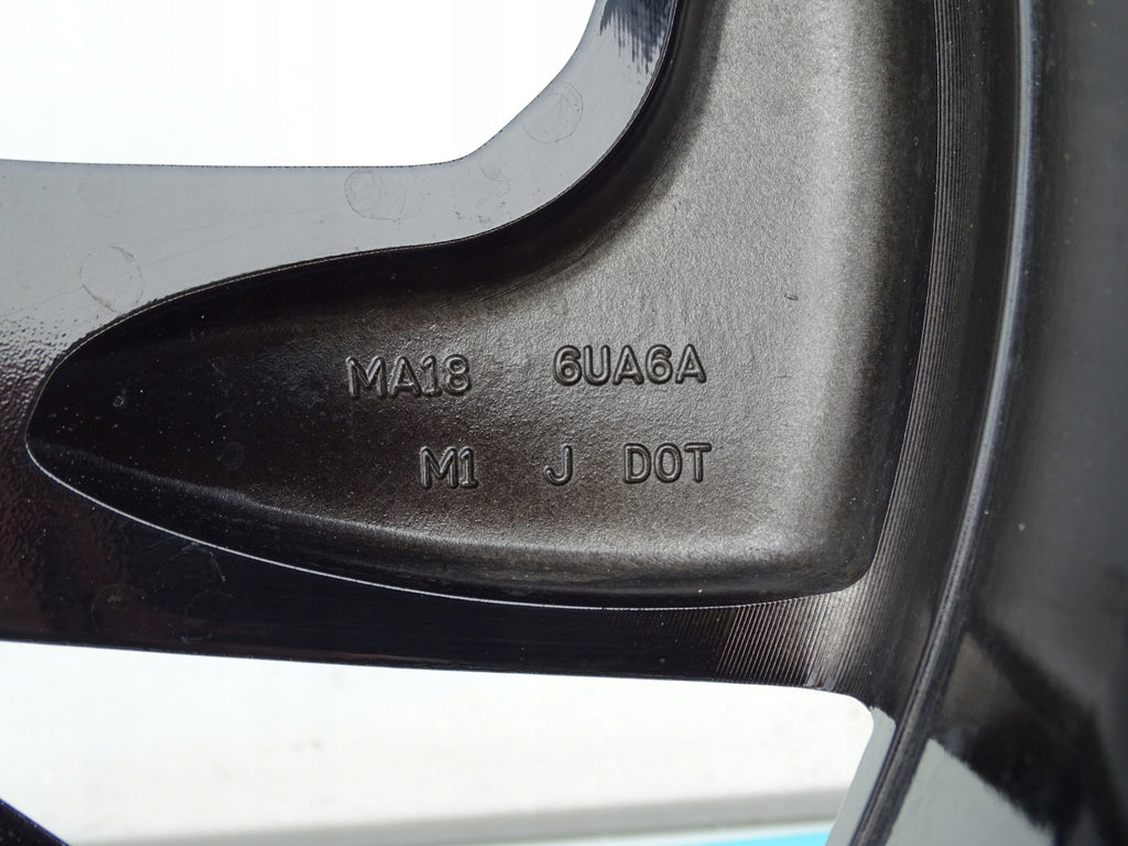 1x Alufelge 20 Zoll 8.0" 5x114.3 40ET Glanz Schwarz Nissan Qashqai III J12 FEL8152919570my