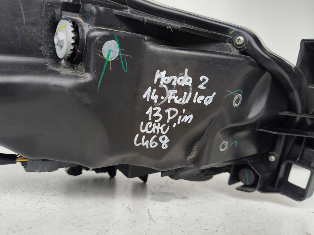 Frontscheinwerfer Mazda 2 D09K-51040 Full LED Links Scheinwerfer Headlight SCH3419801948bu