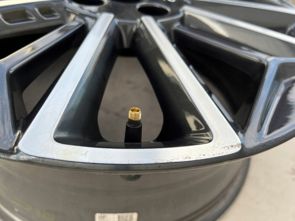 1x Alufelge 17 Zoll 7.0" 4x100 54ET Schwarz 52910-Q0500 Hyundai I20 Iii