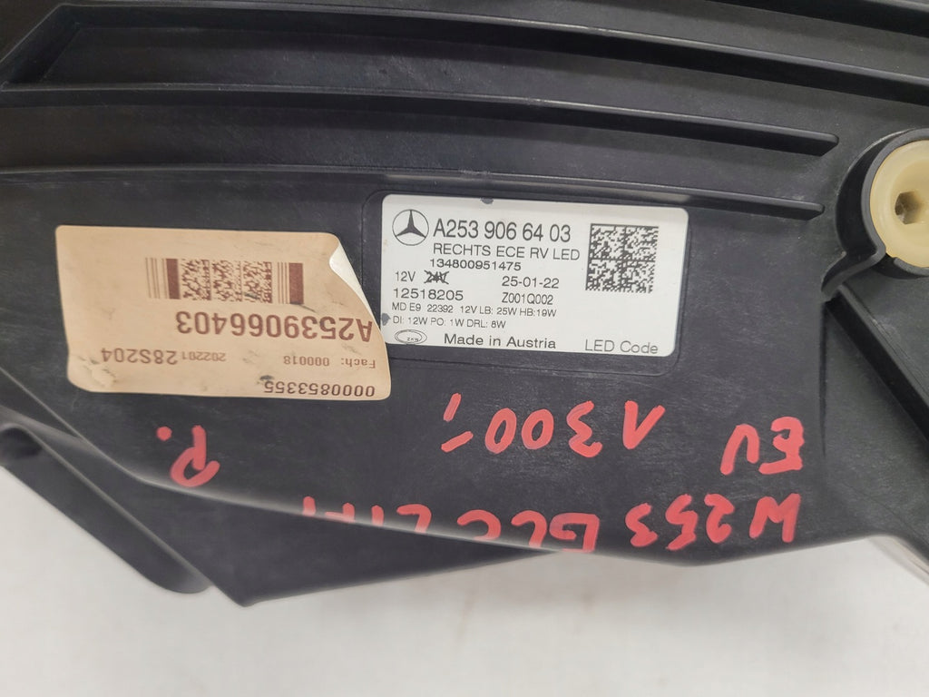 Frontscheinwerfer Mercedes-Benz Glc A2539066403 LED Rechts Headlight SCH4592589674sd