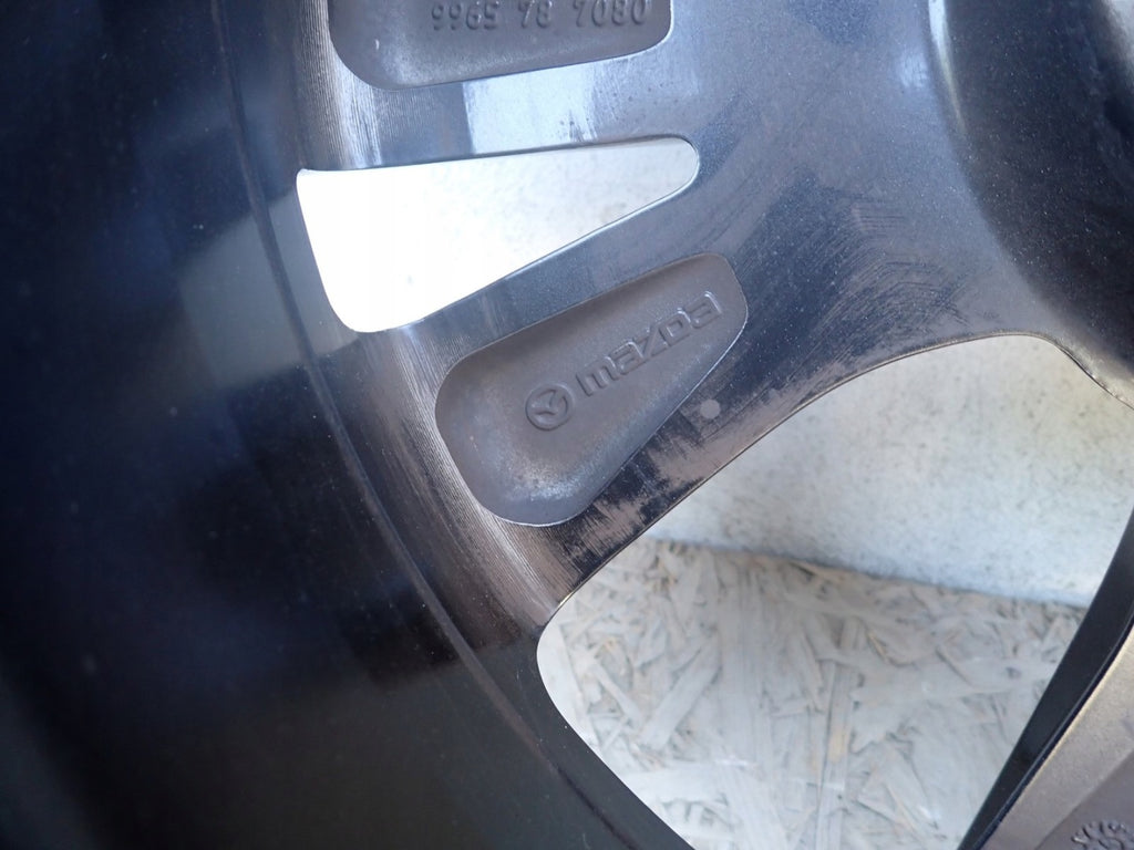 1x Alufelge 18 Zoll 7.0" 5x114.3 45ET Glanz Schwarz 9965787080 Mazda Cx-30 6 Gj FEL9800108585bp