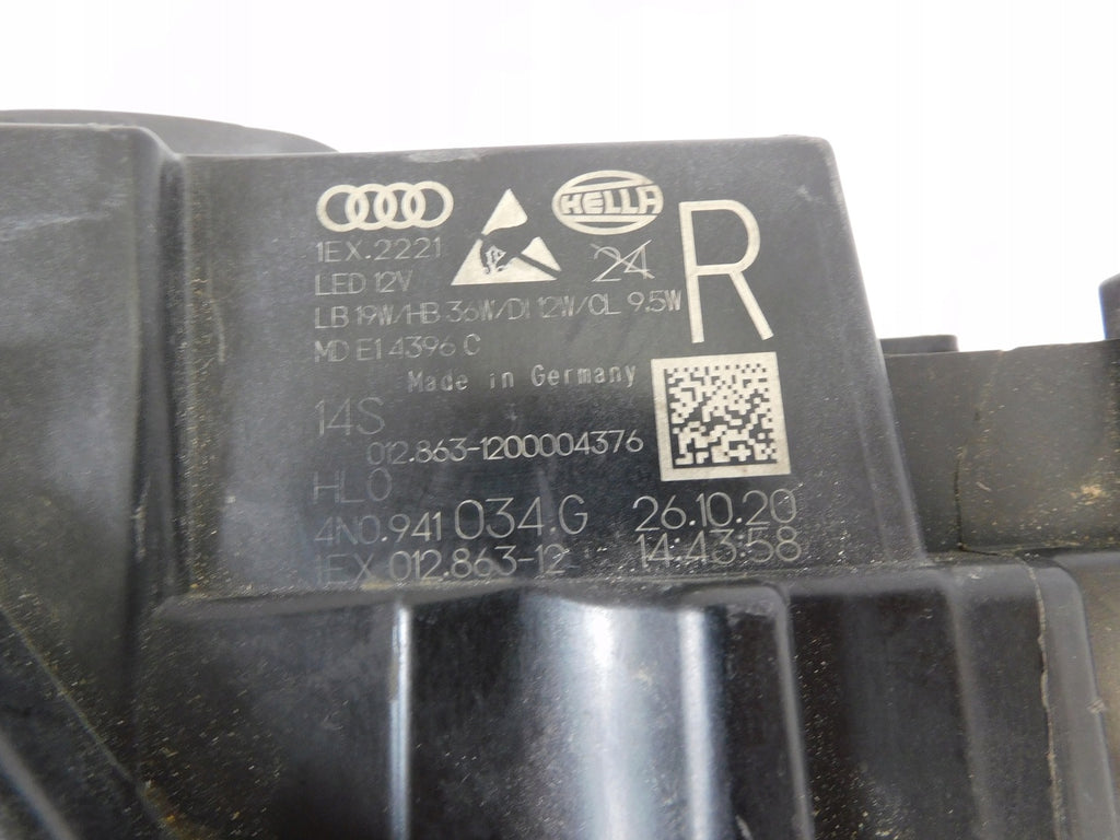 Frontscheinwerfer Audi A8 D5 4N0941034 LED Rechts Scheinwerfer Headlight