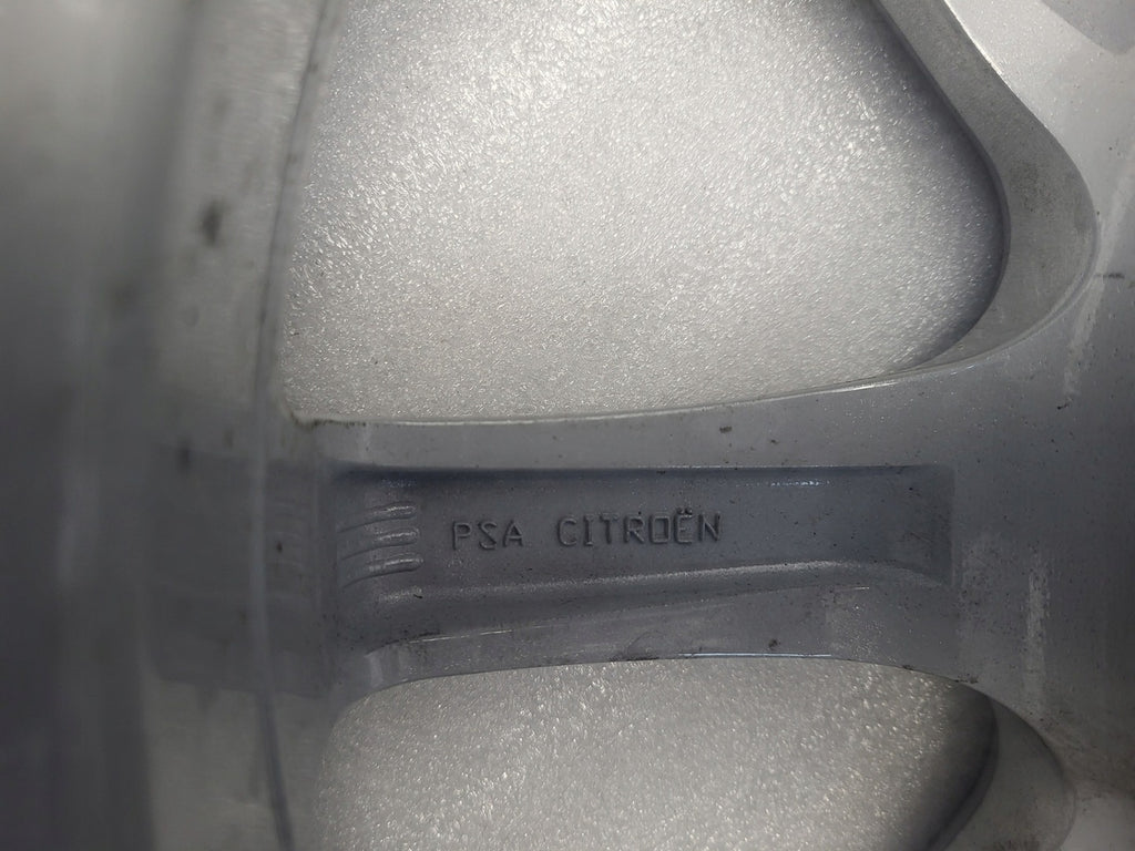 1x Alufelge 16 Zoll 6.0" 4x108 23ET 65466023 65466023HP MA-DAR81 Peugeot