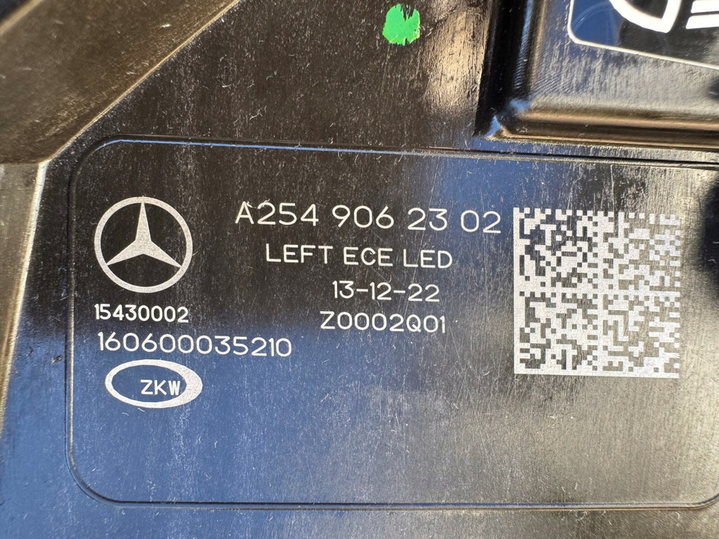 Frontscheinwerfer Mercedes-Benz Glc A2549062302 Links Scheinwerfer Headlight SCH7730354912yg