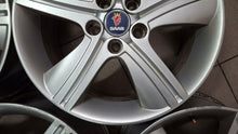 Laden Sie das Bild in den Galerie-Viewer, 4x Alufelge 17 Zoll 7.5" 5x110 49ET Glanz Silber 12780246 Saab 9-5 9-3 Rim Wheel FEL9322622129oy