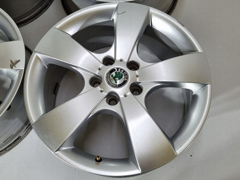 4x Alufelge 17 Zoll 7.0" 5x112 54ET 1Z0601025D Skoda Octavia I Rim Wheel FEL5732683029dy
