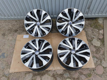 Load image into Gallery viewer, 4x Alufelge 18 Zoll 8.0" 5x112 25ET Glanz Schwarz 760601025 Audi Q7 Touareg FEL8331508306oa