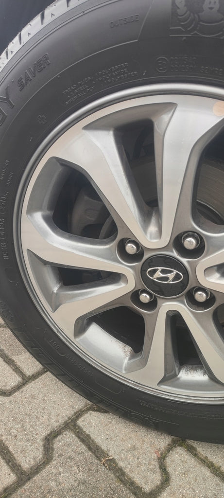 1x Alufelge 15 Zoll 6.0" 4x100 47ET Glanz Grau 52910-C8800 Hyundai I20 II Mg FEL8334400716nx