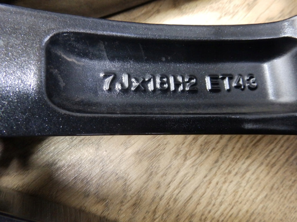 1x Alufelge 18 Zoll 7.0" 5x112 43ET Glanz Silber 565601025 Skoda Kodiaq