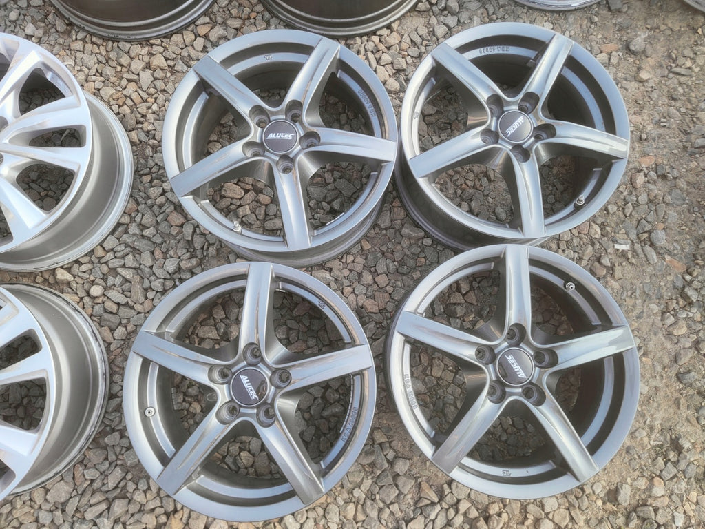 4x Alufelge 16 Zoll 6.5" 5x114.3 50ET Glanz Silber KBA48069 Mazda Z 4 Rim Wheel FEL1346323575mu