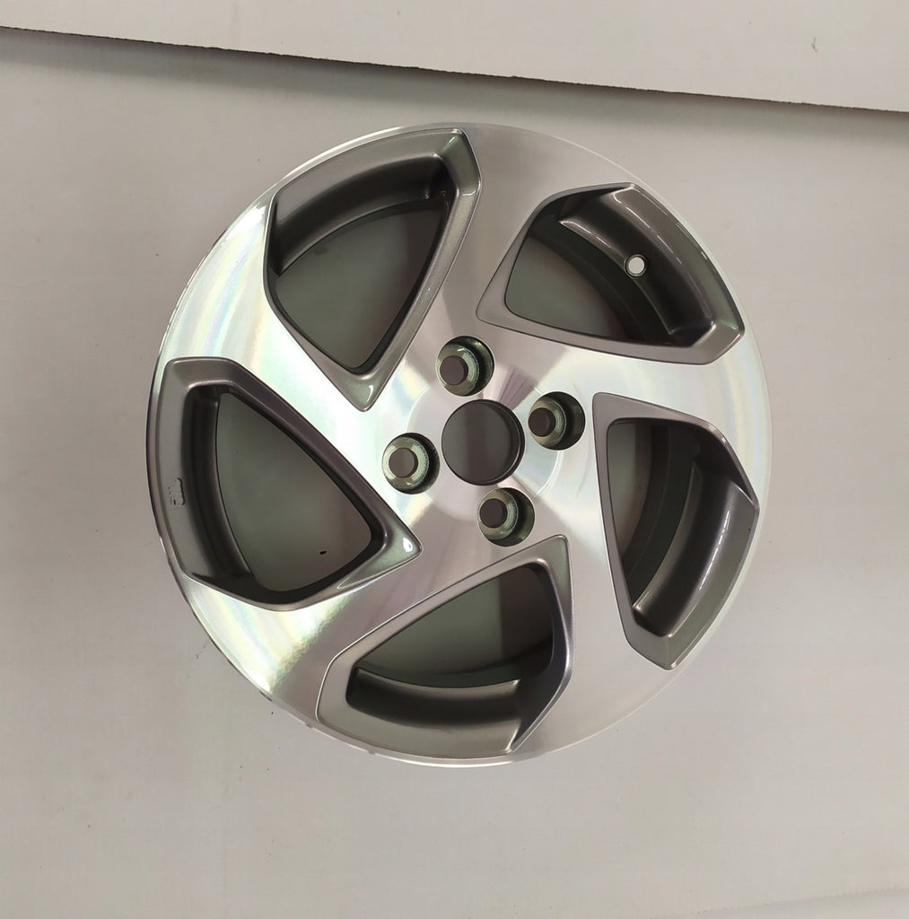 1x Alufelge 15 Zoll 5.0" 4x100 39ET Glanz Silber 426110DC60 Mg Aygo Rim Wheel FEL7098472494jx