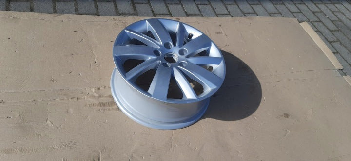 1x Alufelge 16 Zoll 6.5" 5x112 46ET Glanz Silber 5F0601025 Seat Leon Rim Wheel FEL7426054130fk