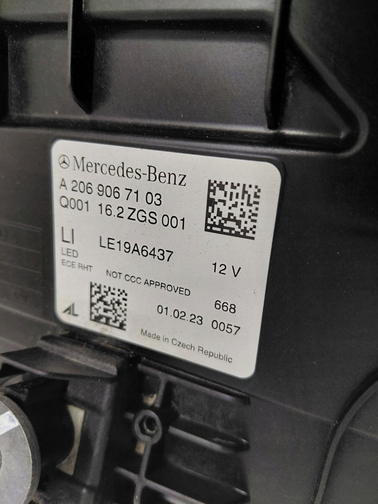 Frontscheinwerfer Mercedes-Benz W206 A2069067103 Full LED Links Headlight SCH4838894516qn
