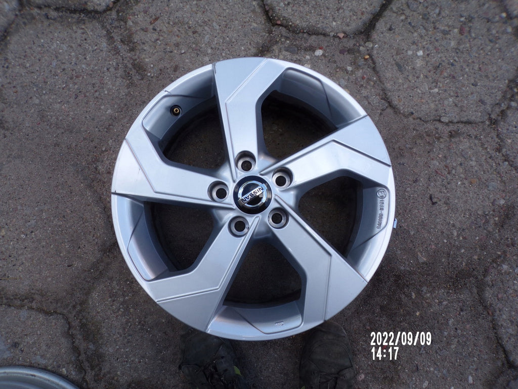 1x Alufelge 17 Zoll 7.0" 5x114.3 40ET KB409-6U200 Nissan Xtrail X-Trail Qashqai