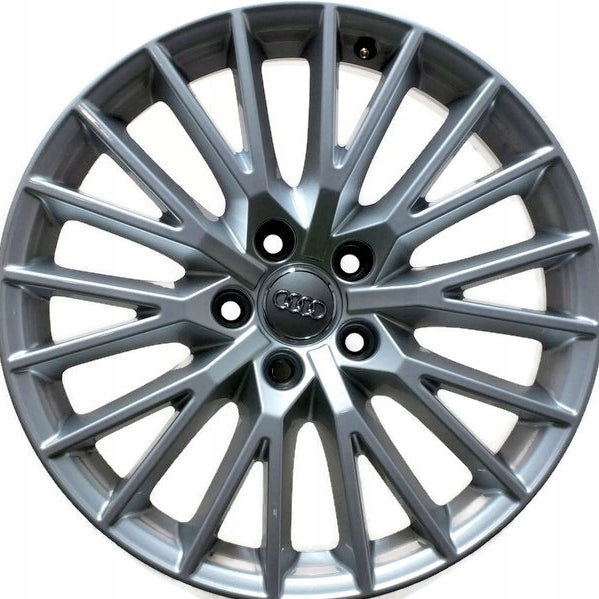 1x Alufelge 18 Zoll 8.5" 5x112 50ET Glanz Silber 8S0601025 Audi Rim Wheel