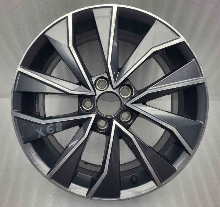 1x Alufelge 16 Zoll 7.0" 5x100 46ET Glanz Graphit 6V0601025J Mg Fabia Iii FEL9564266407be