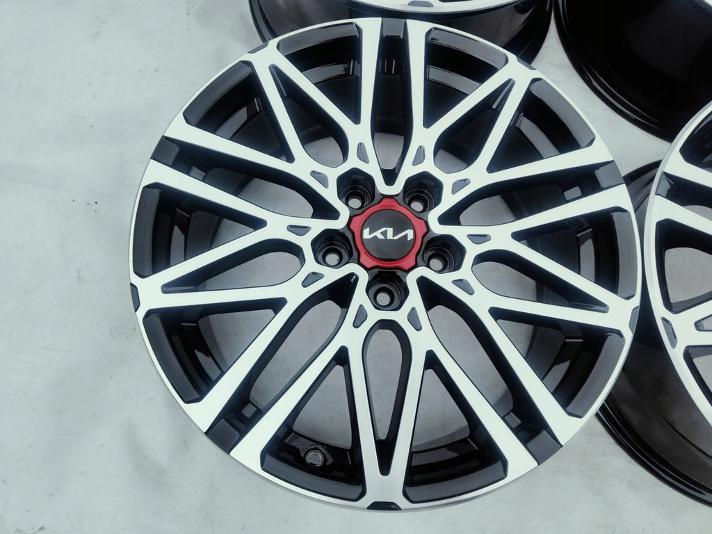 4x Alufelge 18 Zoll 7.5" 5x114.3 55ET Glanz Schwarz 52910-J7CA0 Kia Proceed FEL2443073256yd